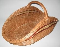 Wiklinowy kosz kominkowy nr. 1486