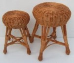 Taboret wiklinowy nr. 2042