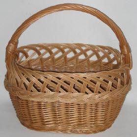 Koszyk wiklinowy ażur nr. 01
