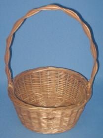 Koszyczek wiklinowy okrągły 1921